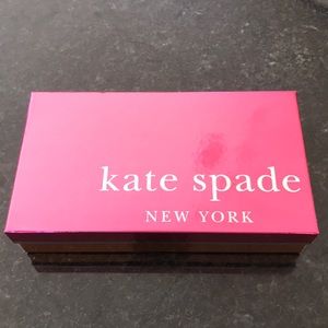 Kate Spade NY gift box 5x9 pink and orange.